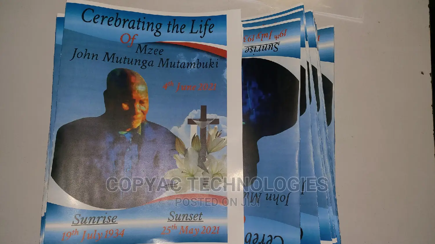 Outstanding Funeral Programs Designing Printing Services