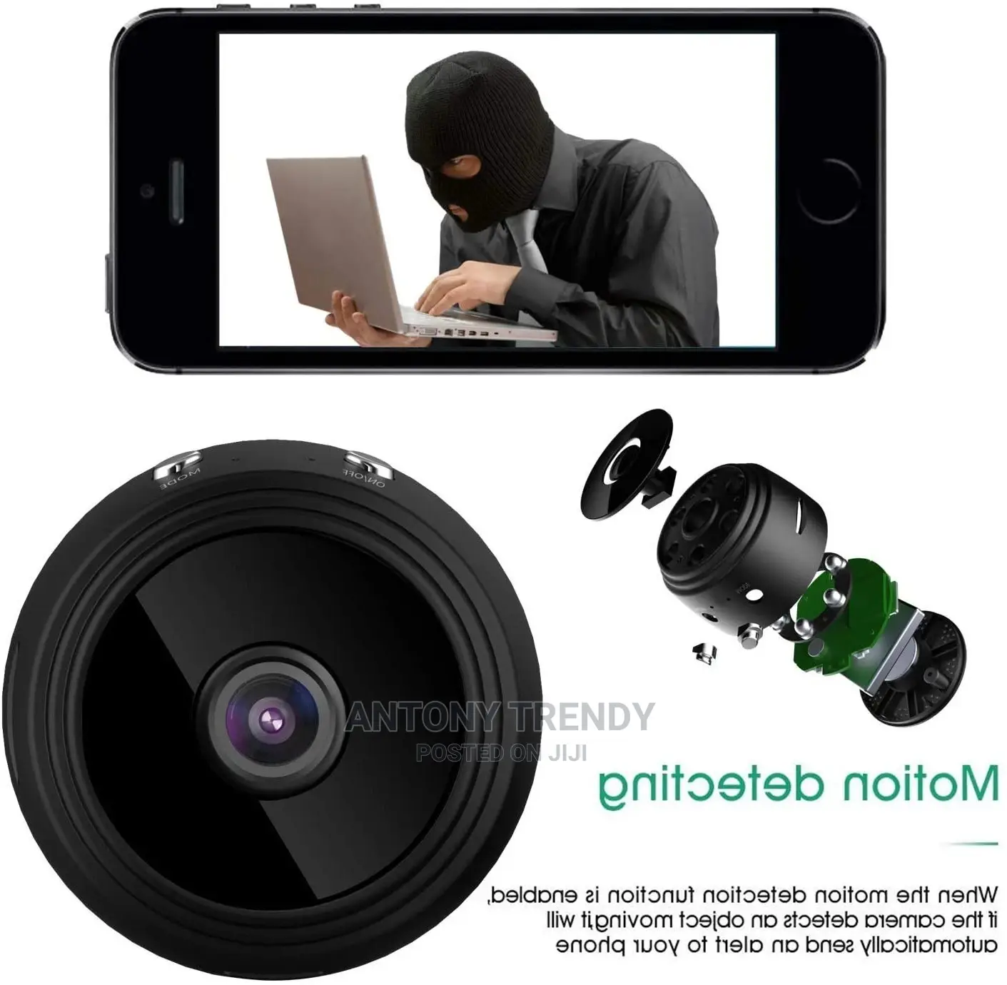 A9 Wifi 1080P Full HD Advanced (Black)