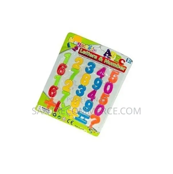Magnetic Numbers Stickers