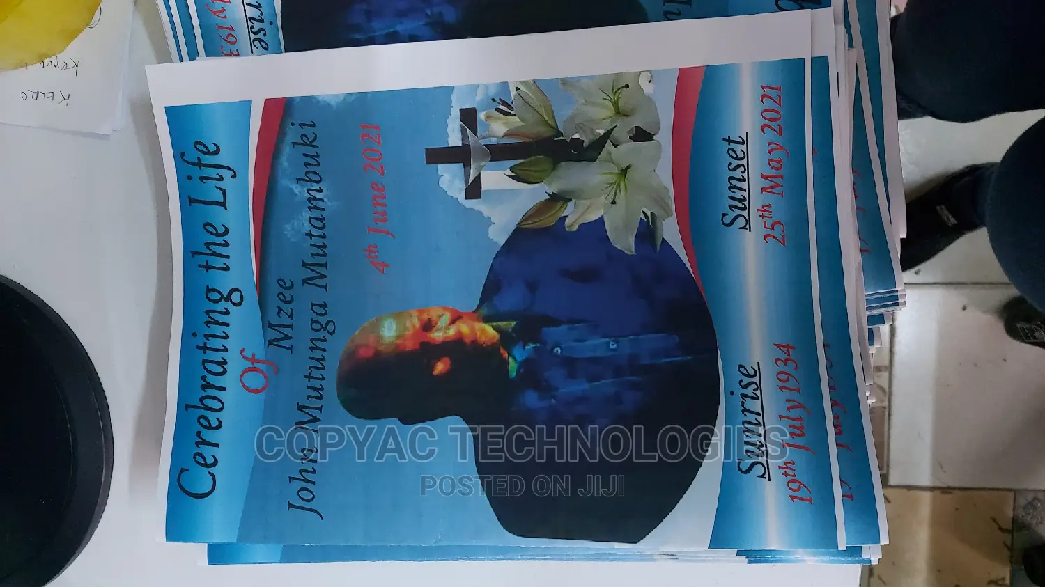 Eulogy Printing