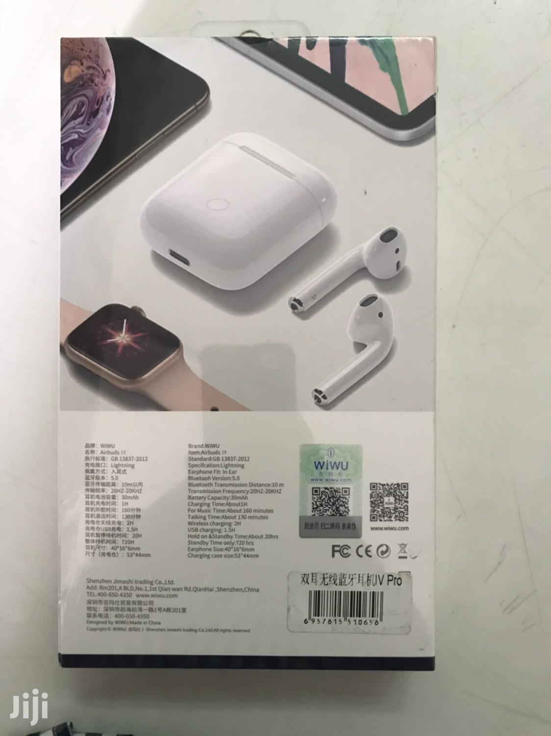 Wiwu Airbuds IV Airpod Bluetooth 5.0 Wireless Earphone Heandset