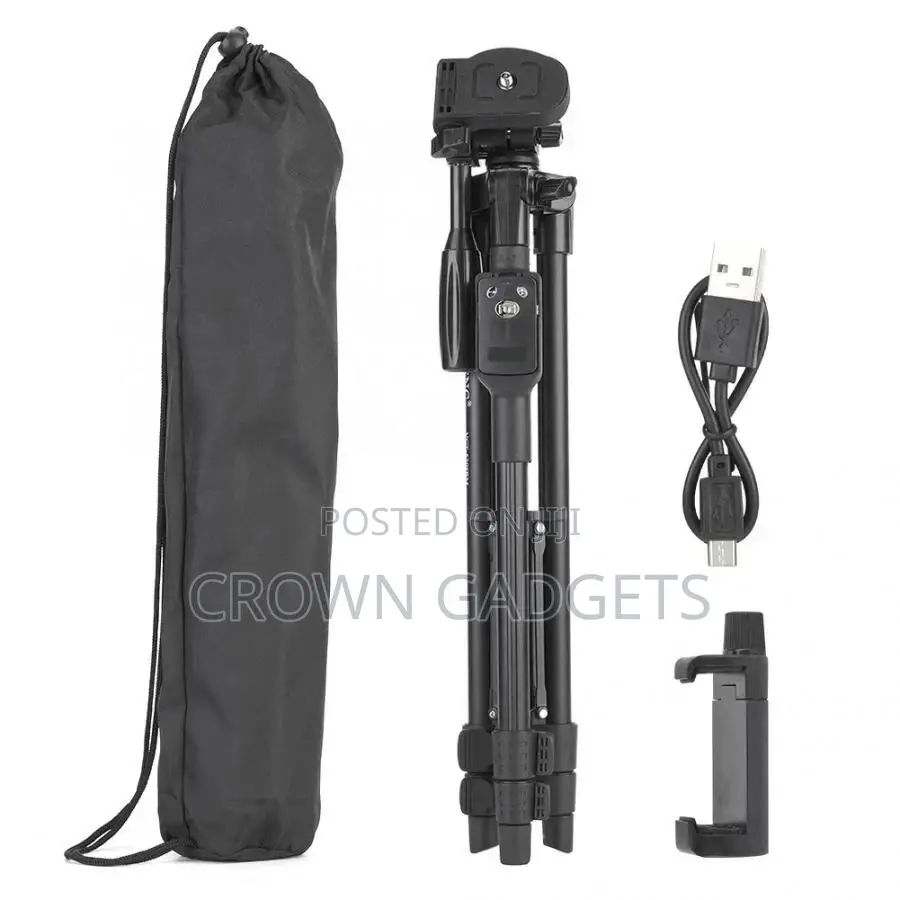 YUNTENG VCT-5208 Tripod for Mobile and Camera With BT
