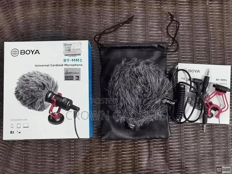 Boya BY-MM1 Universal Cardiod Shotgun Microphone