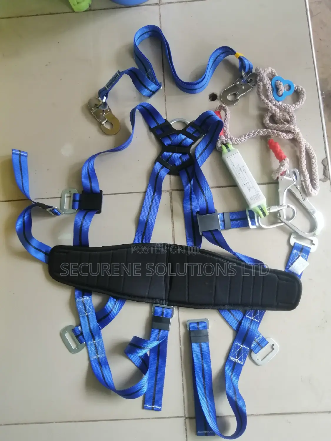 Full Body Safety Harness Tool Fall Protection With 5d-rings