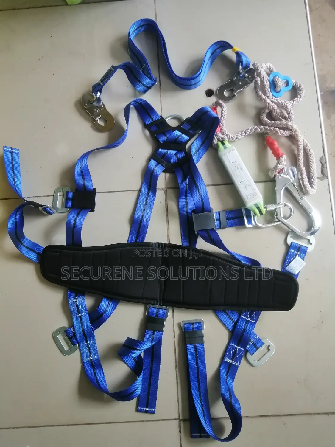 Full Body Safety Harness Tool Fall Protection With 5d-rings