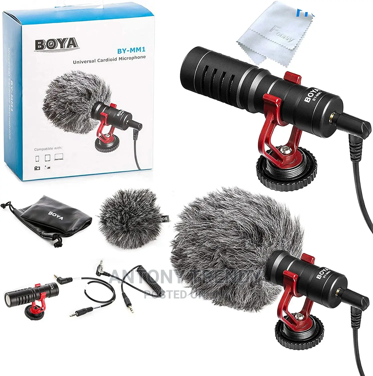 By-Mm1 Mini Cardioid Condenser Microphone