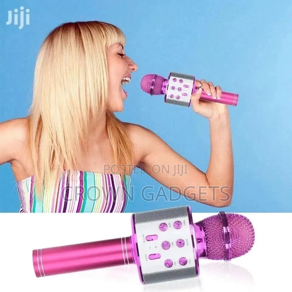 WS-858 Bluetooth Wireless Microphone Handheld Karaoke Mic
