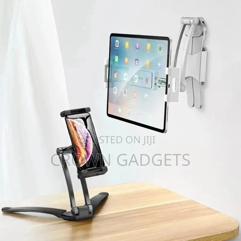 Kitchen Tablet Stand Wall Desk Tablet Mount Stand