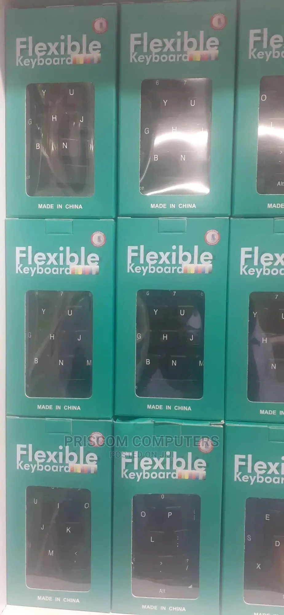 Foldable Keyboard USB Wired Waterproof Rollup Keyboard