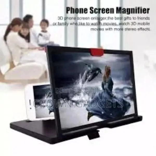 3D Phone Screen Magnifier F4 HD Smart Phone Screen Enlarger