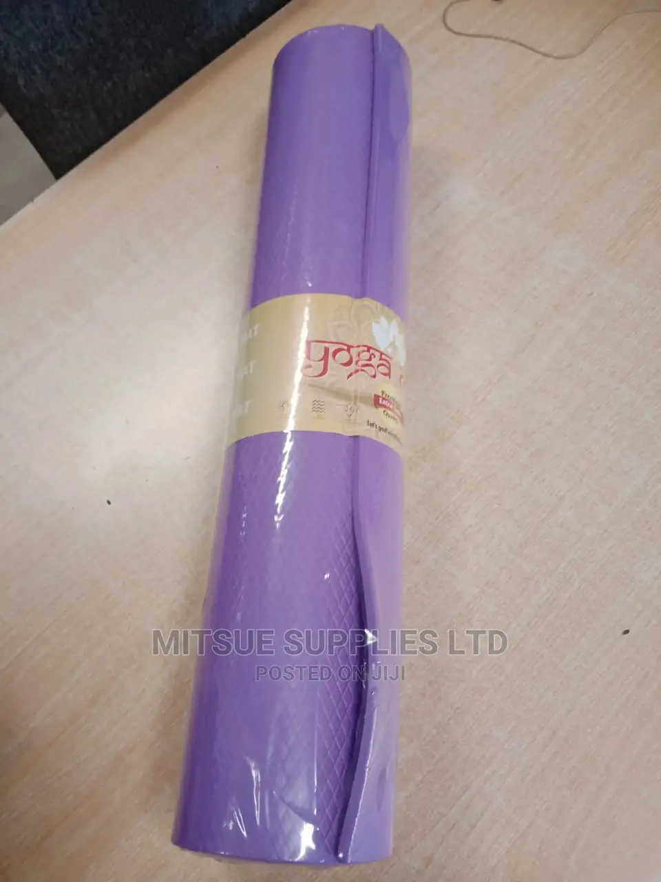 Yoga Mat 7MM Thick Without Bag- Purple