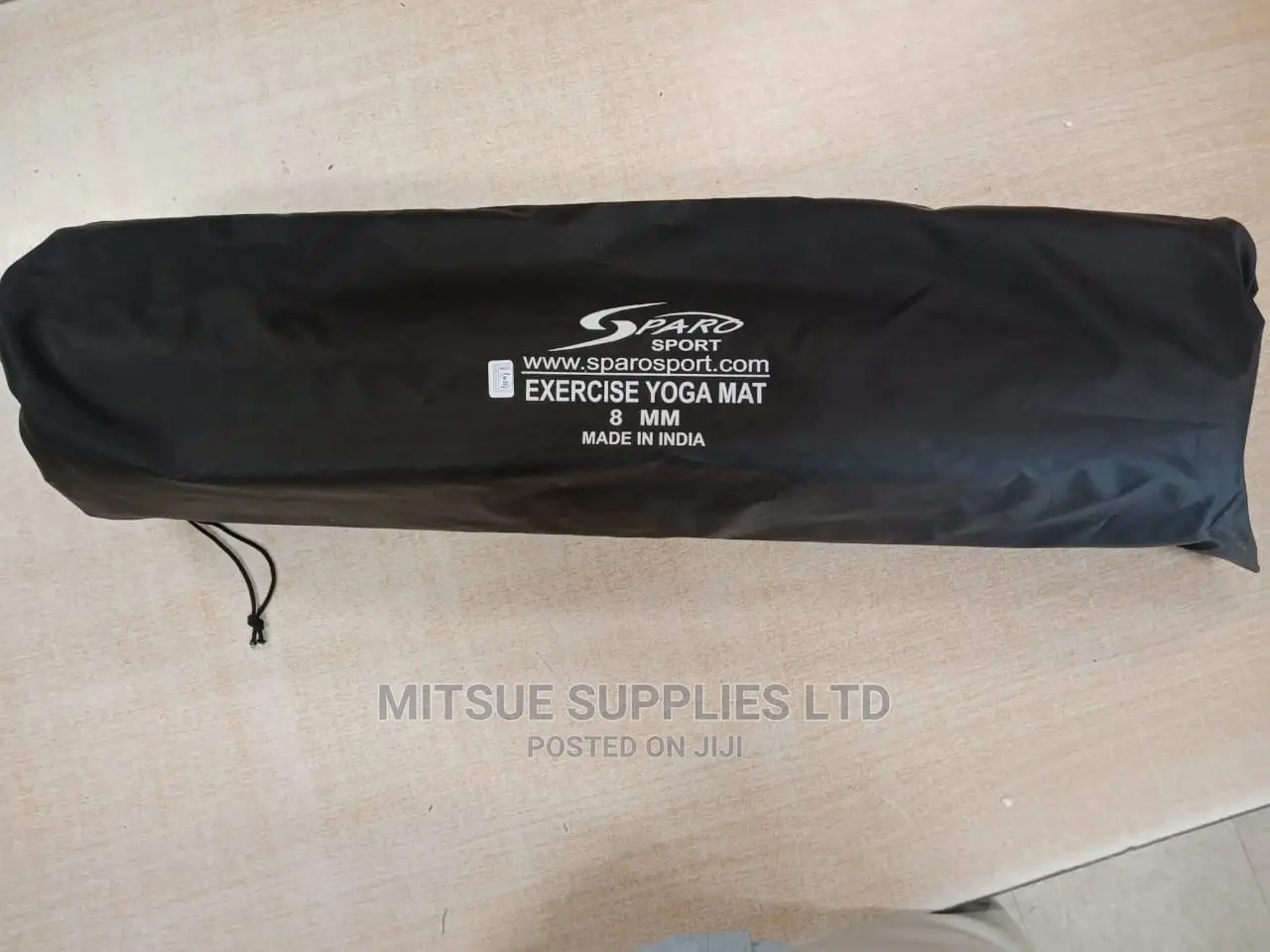 Yoga Mat 8MM Thick With Bag- Dusty Pink