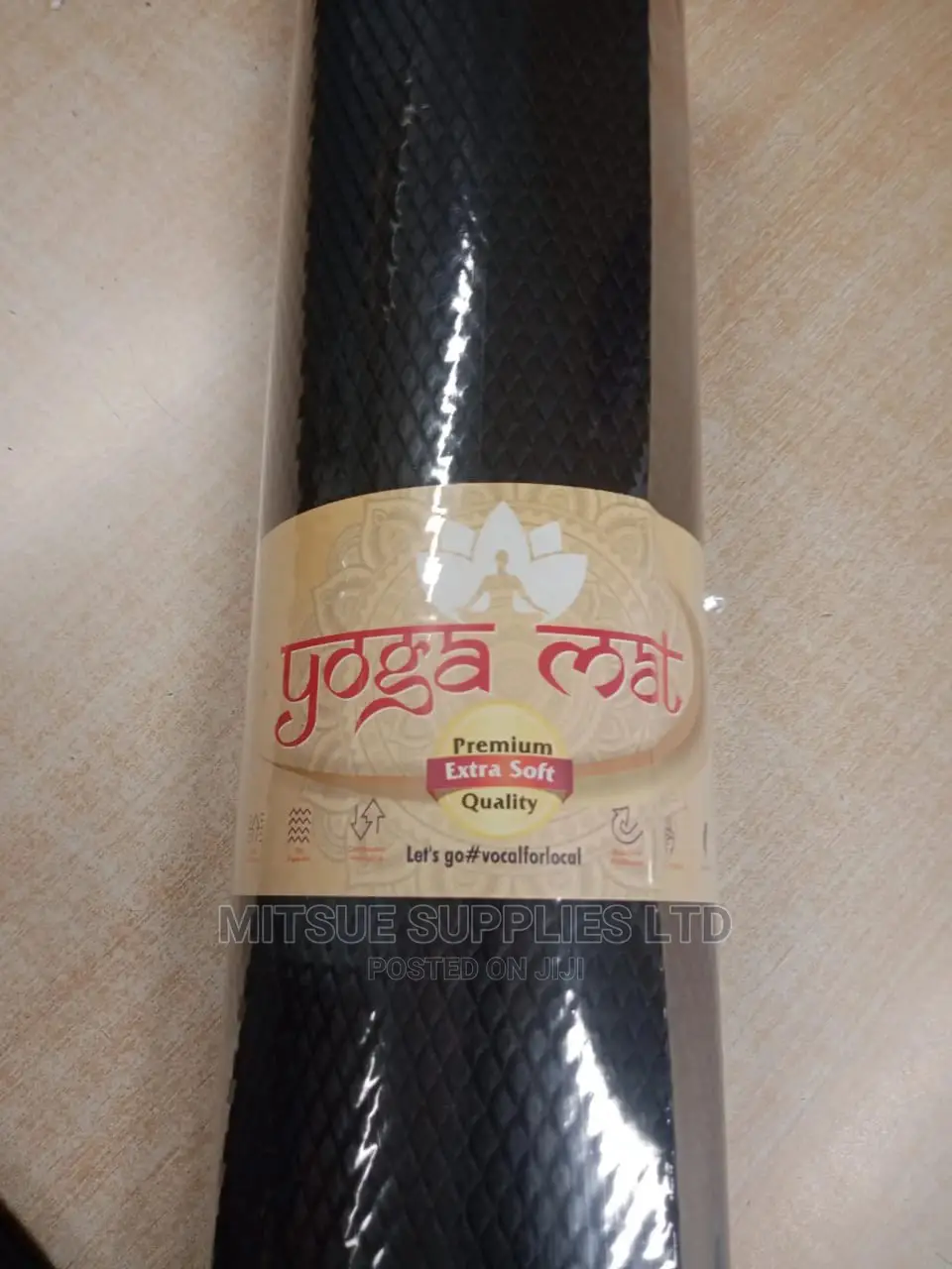 Yoga Mat 8MM Thick With Carrier Bag 60cm X 180cm