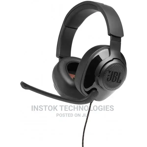 Jbl Quantum 200 - Wired Over-Ear Gaming Headphones - Black