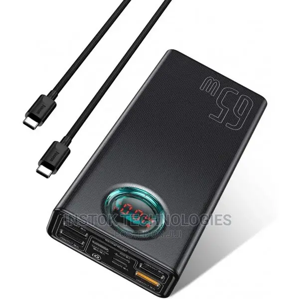 Baseus 30000mah USB C Pd 3.0 Fast Charging 65W Laptop Power