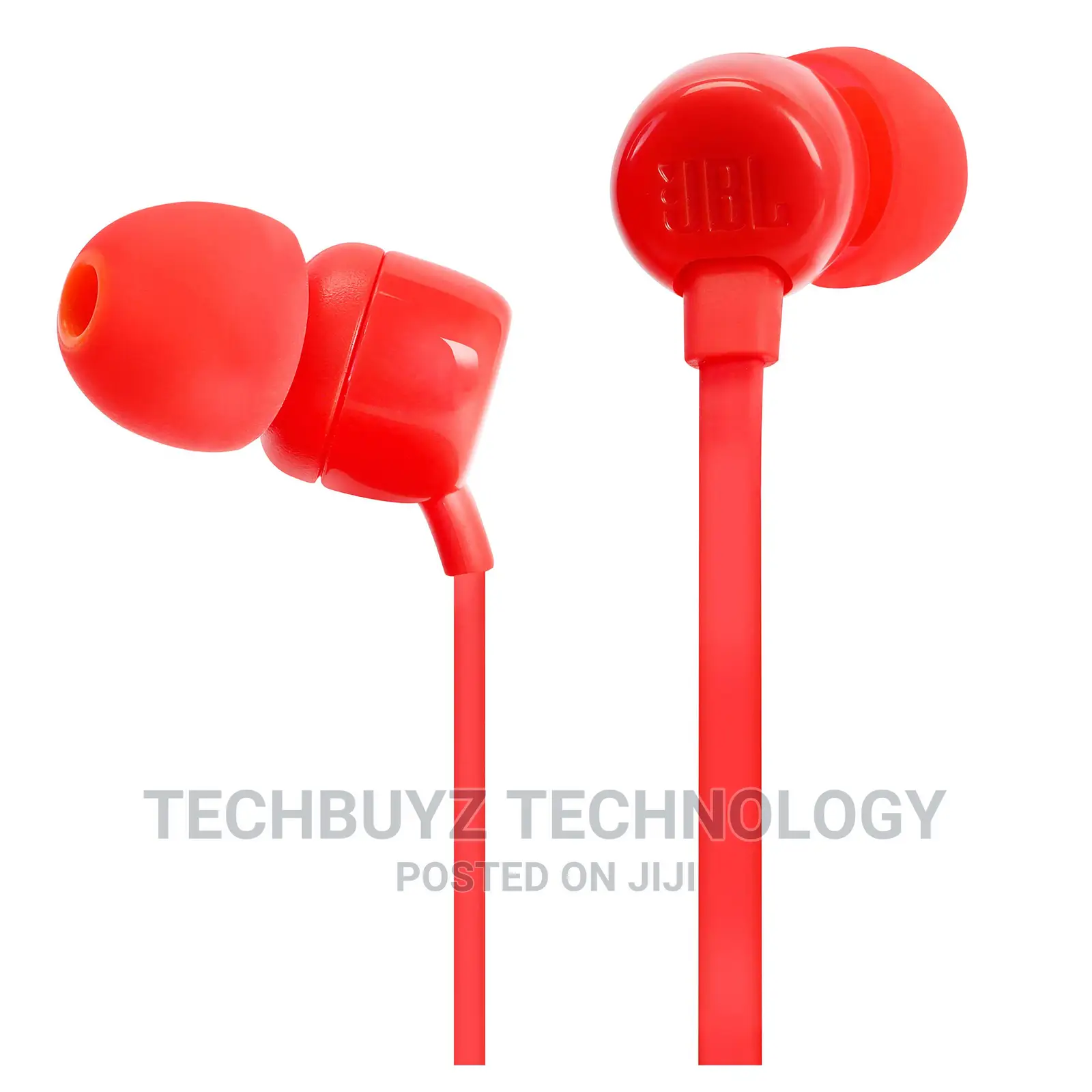 JBL Tune 110 in-Ear Earphones - Red