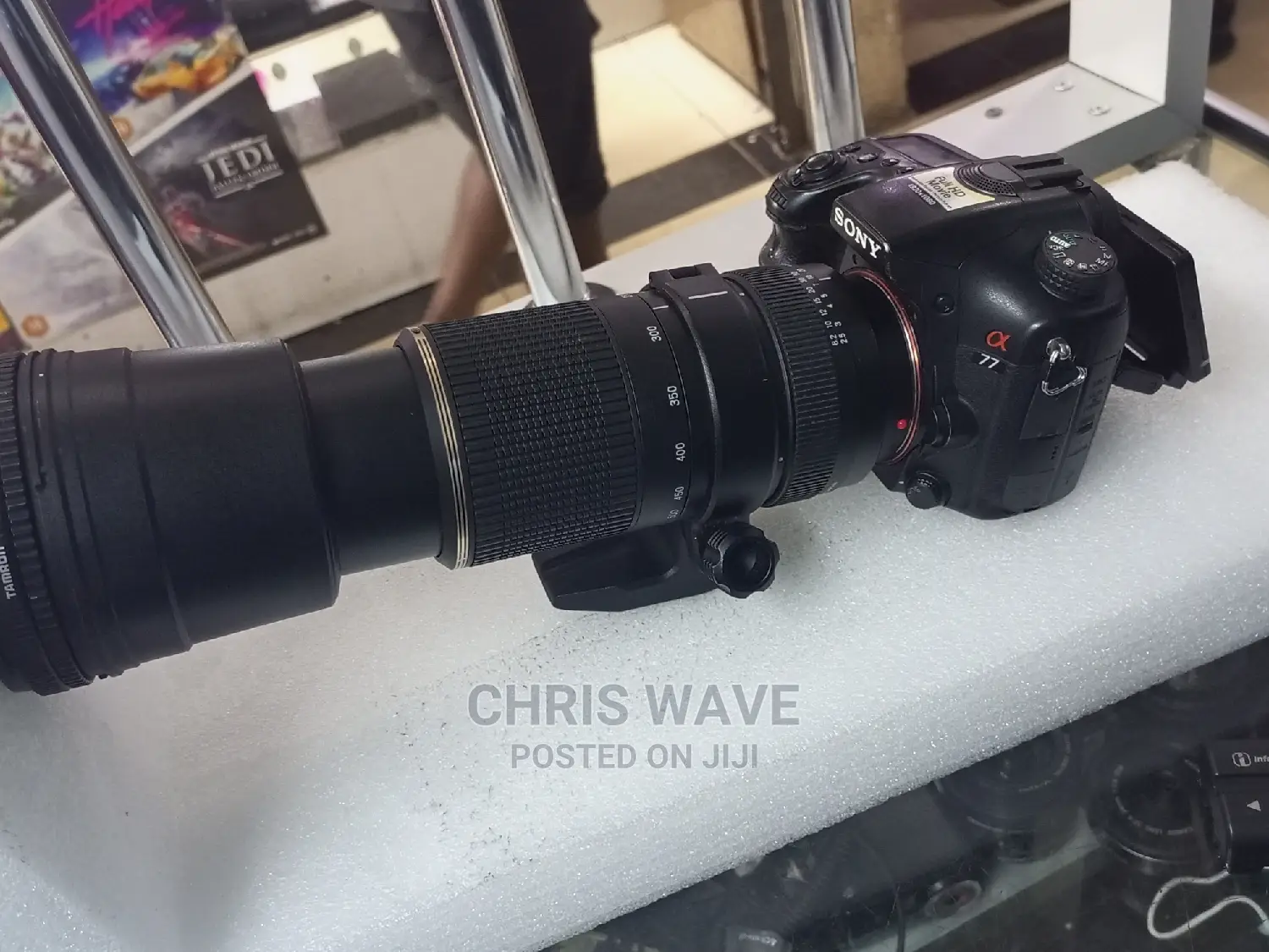 Sony A77 DSLR With 200-500 Lens