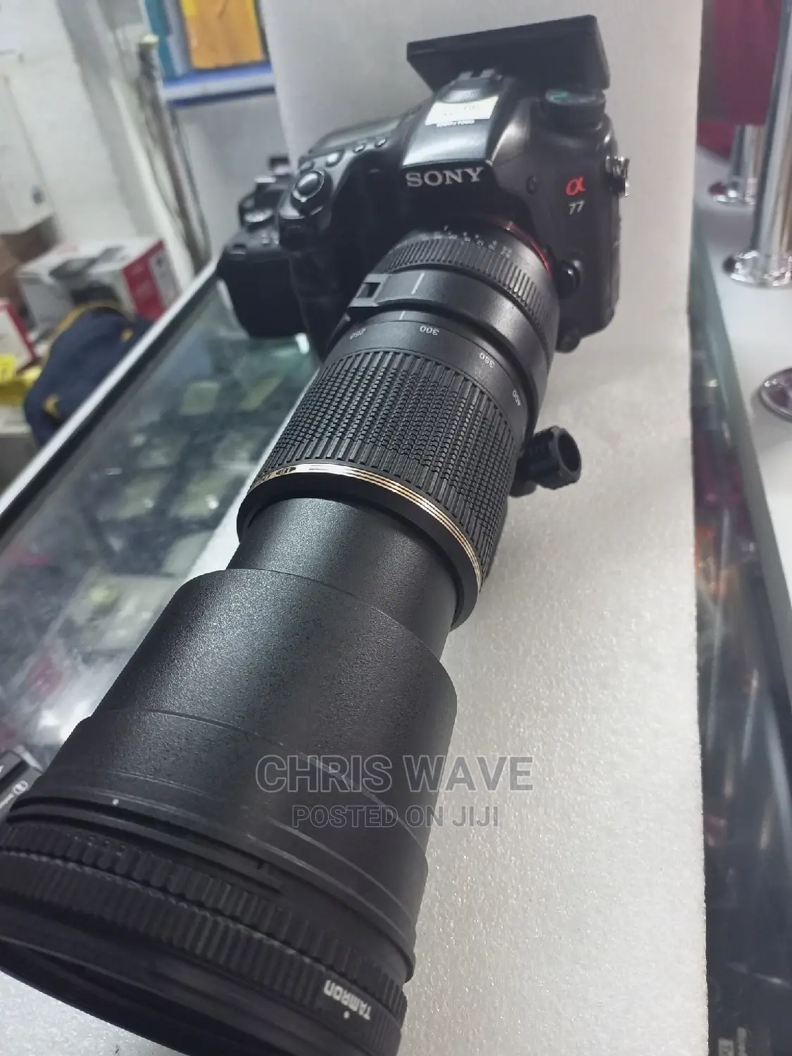 Sony A77 DSLR With 200-500 Lens
