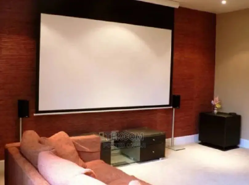 Electric Projector Screen 240 X 240CM Motorised