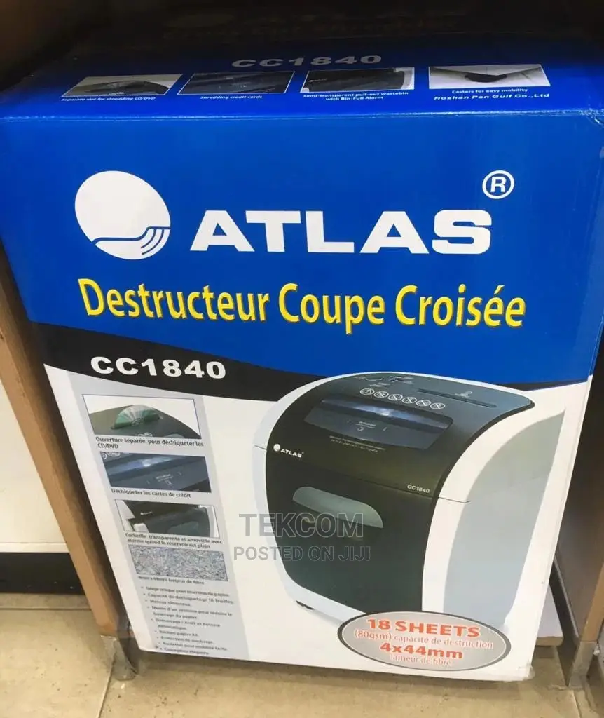 Atlas 20 Sheets Shredder Cc2040