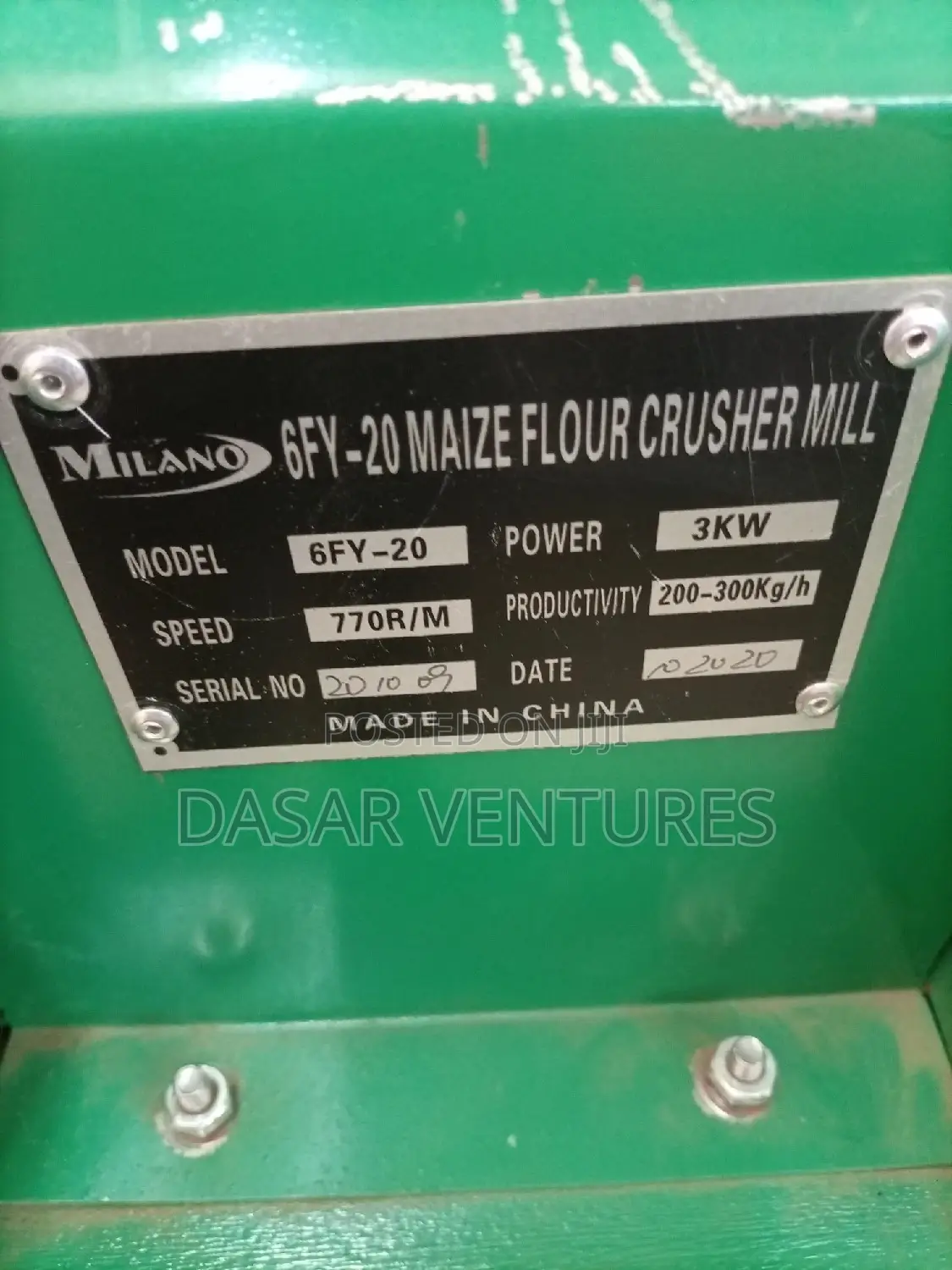 Maize Roller Mill and Crusher
