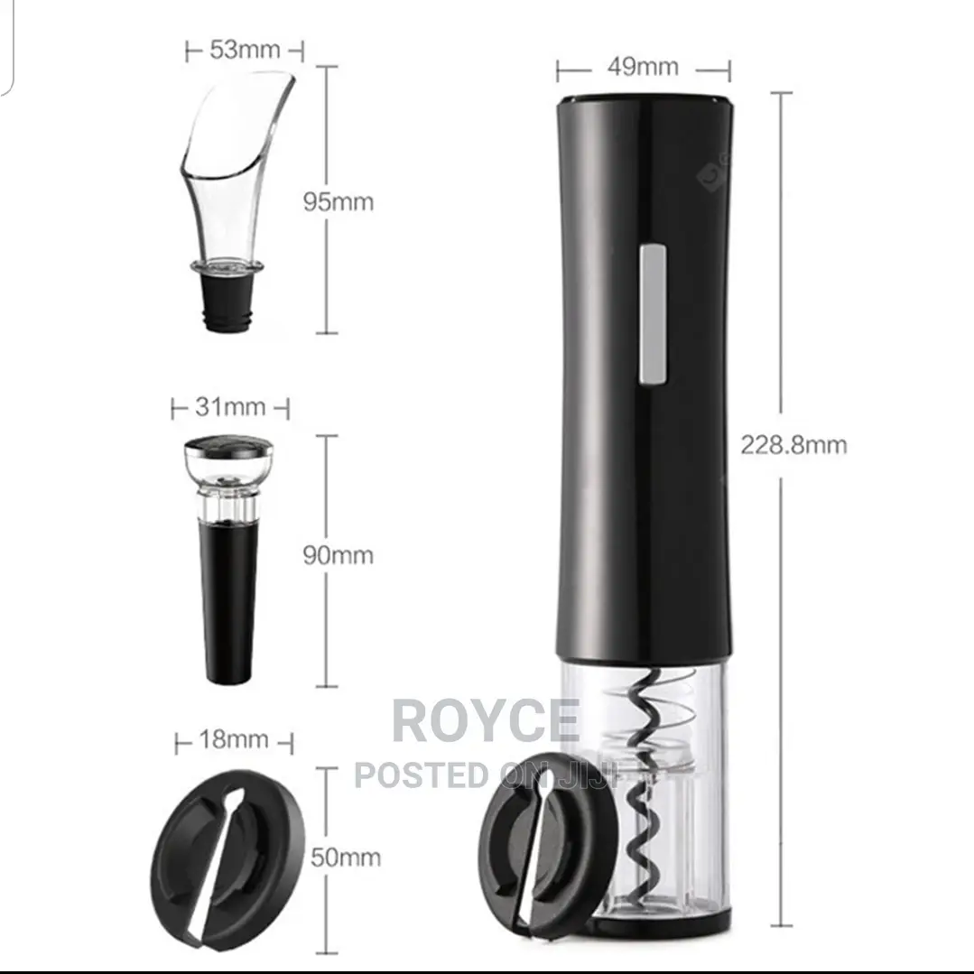 4 In 1 Electric Wine Bottle Opener Set