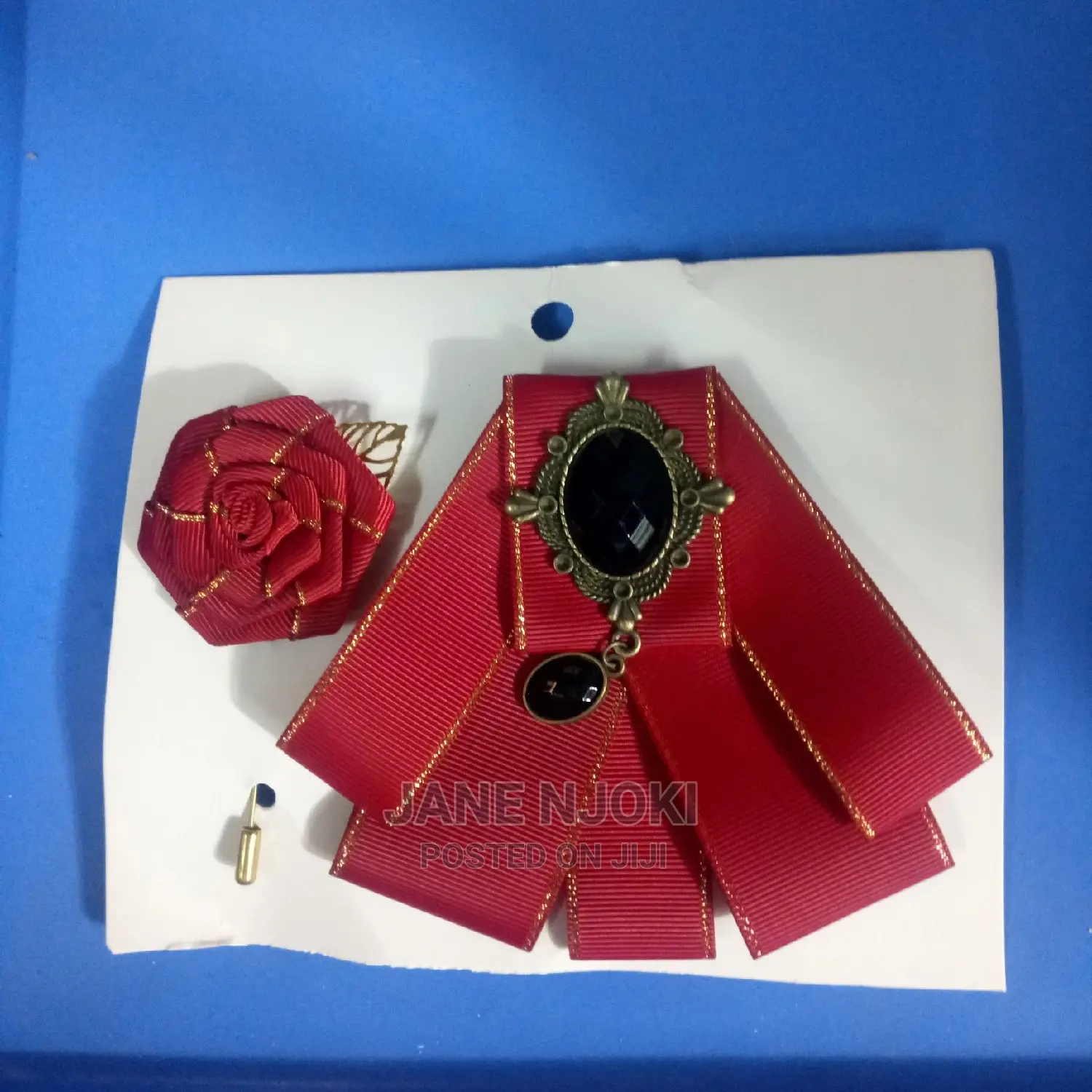 Red French Bowtie