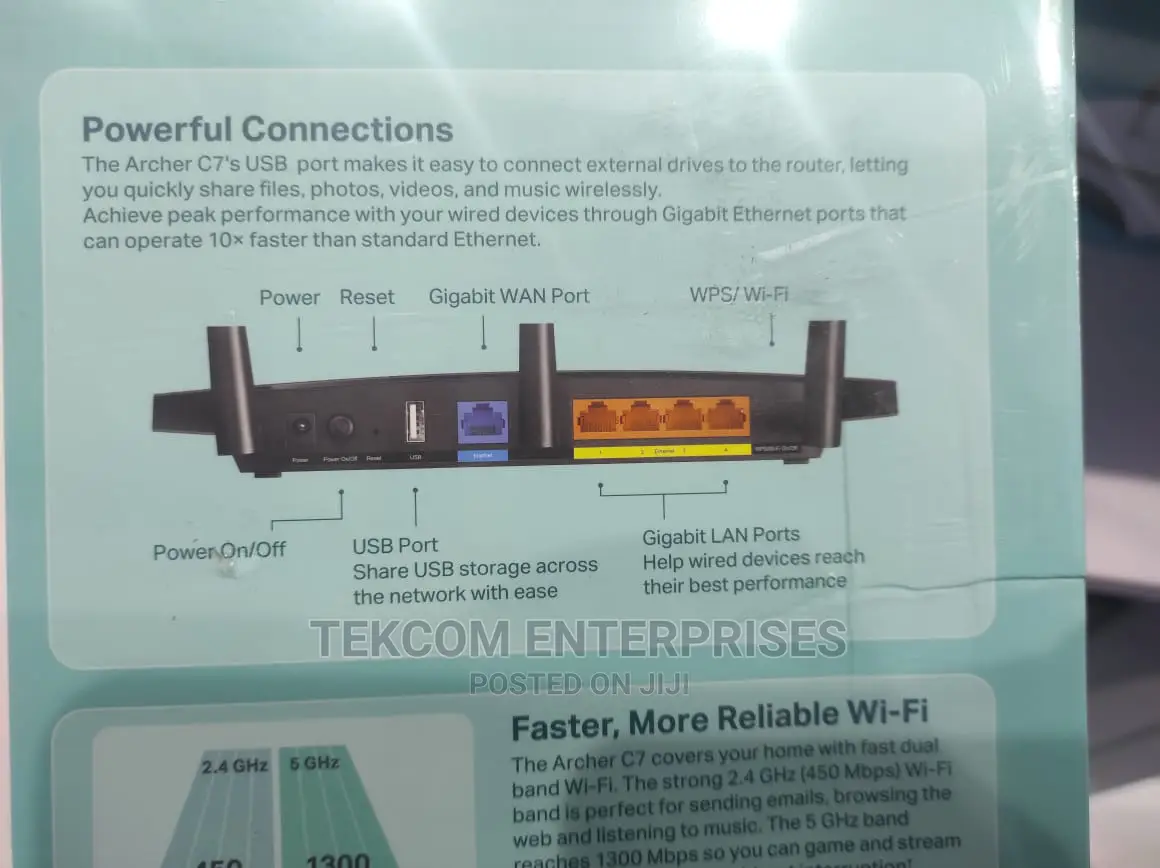 Tp Link Archer C7 Wifi Router