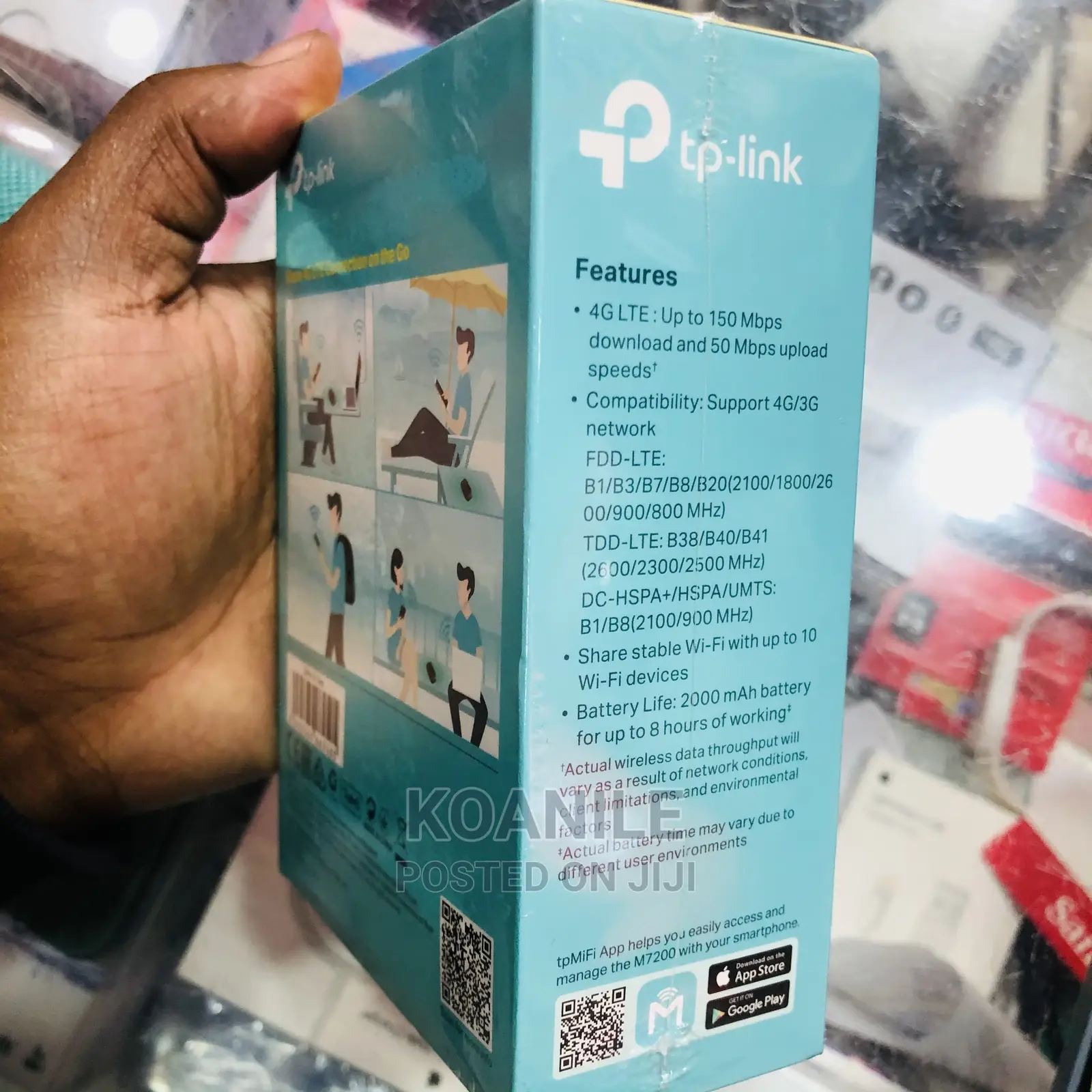 TP Link 4G LTE Mobile Wifi Mifi