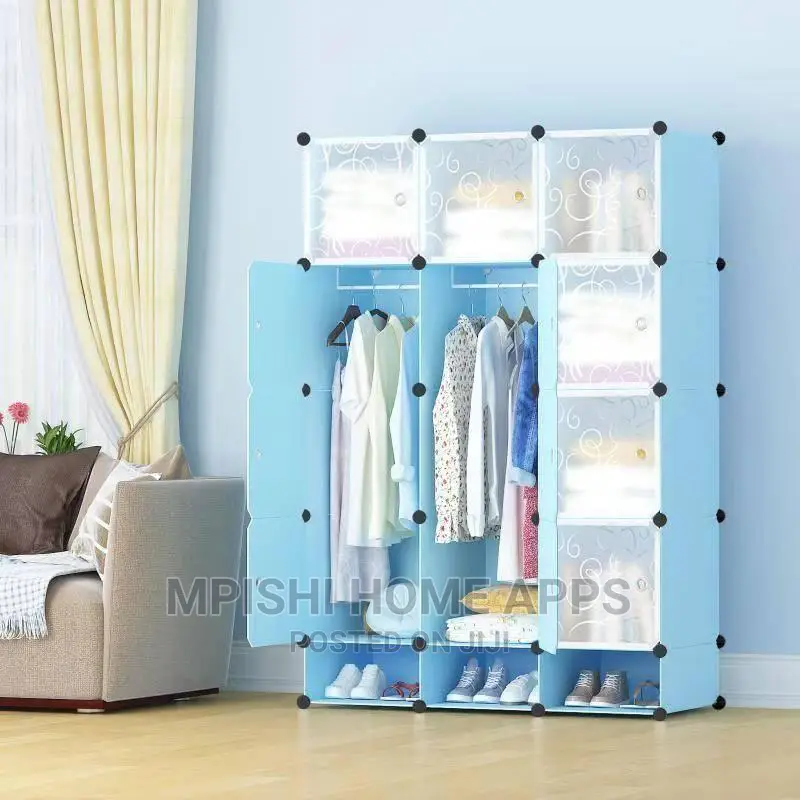 Plastic Wardrobe 3 Column