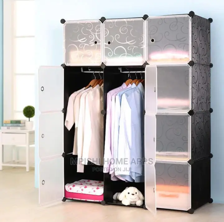 Plastic Wardrobe 3 Column