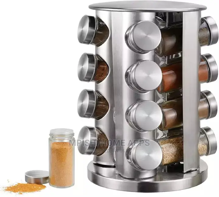 Spice Rack 16 Jars