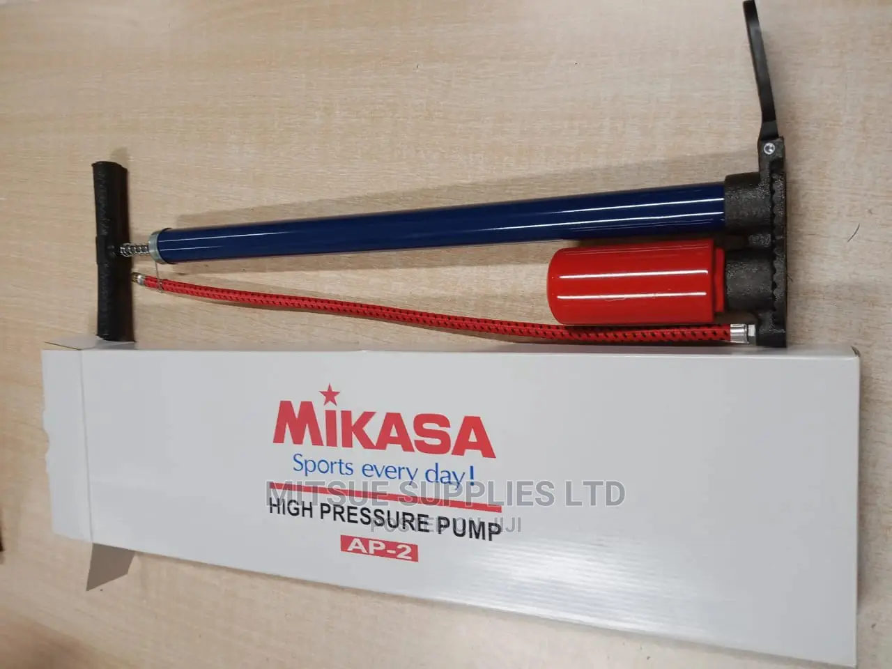 Mikasa High Pressure Air Pump Hand Foot With Accumulator