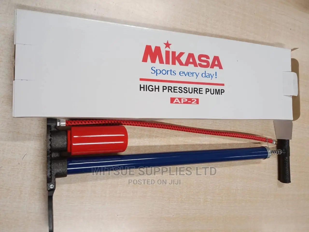 Mikasa High Pressure Air Pump Hand Foot With Accumulator