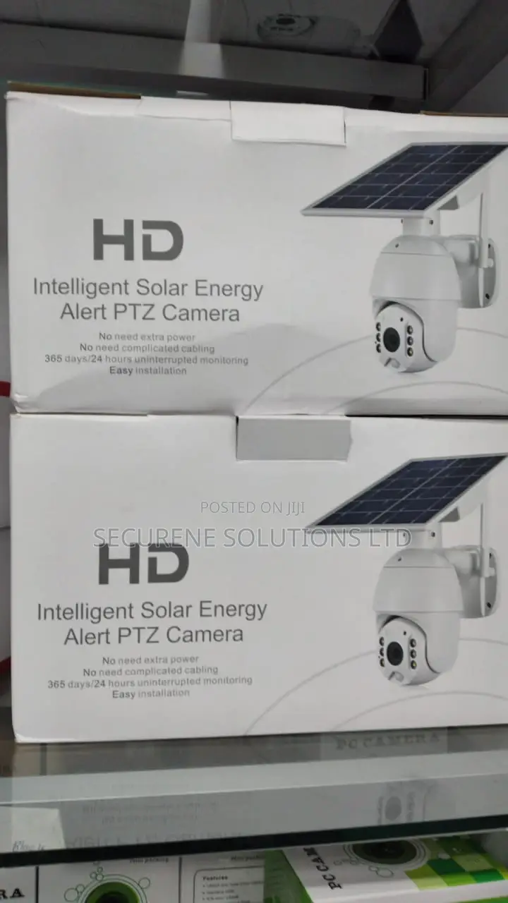 Intelligent Solar Energy Wifi Alert PTZ Camera U Box