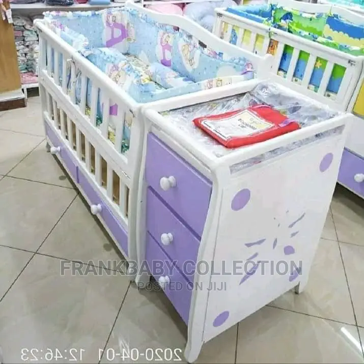 Wooden Baby Cot