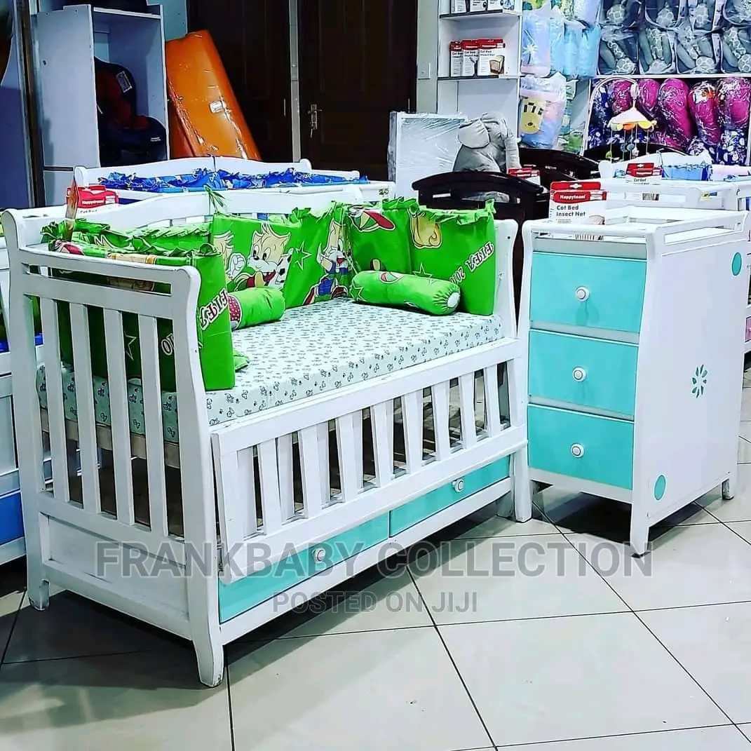 Wooden Baby Cot