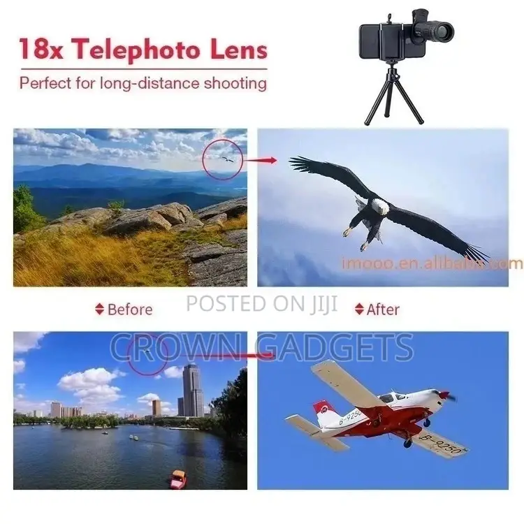 Mobile Telephoto Lens 12x Zoomable From Trendy G