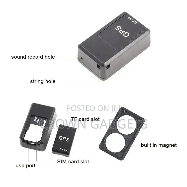 Advanced GPS Tracker GF-07 Magnetic - GPS Locator