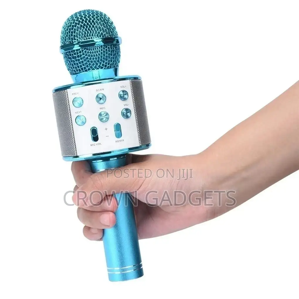 Trendy Wireless Karaoke Microphone Bluetooth Handheld