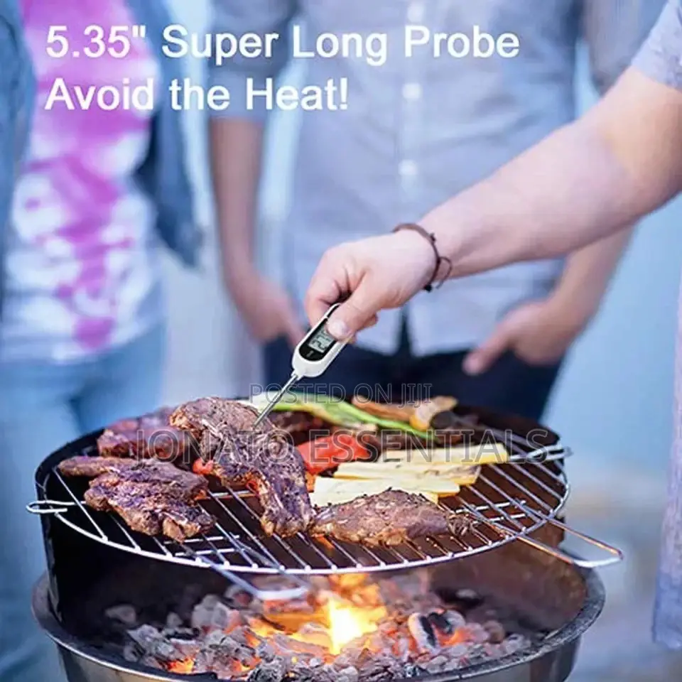 Digital Food Thermometer For Cooking, Bbq & Baking