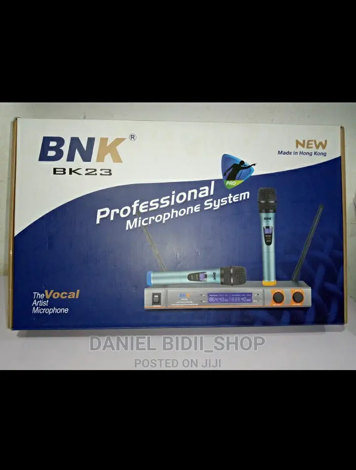 BNK Bk23 2in1 Professional Wireless Microphone