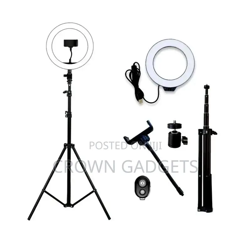 Advanced Ring Lights-10 Inches With 2 M Tripod