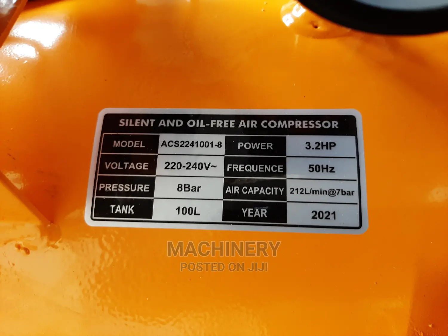100l Oil Free/Silent Air Compressors