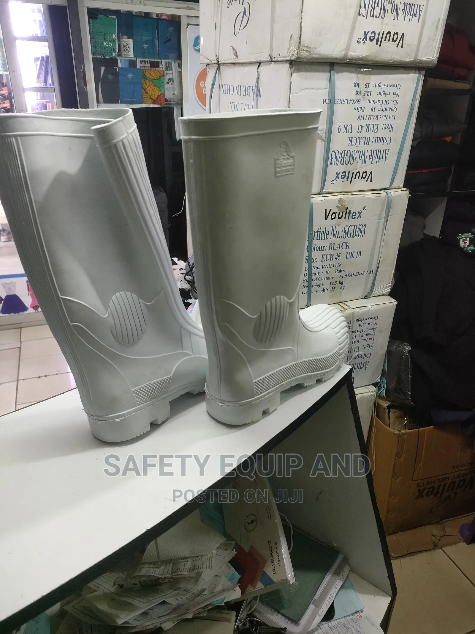 White Gumboots- Work Master