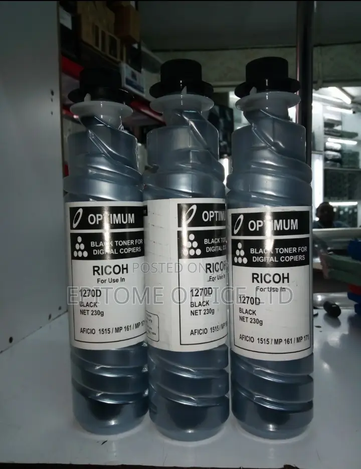 1270D Ricoh Aficio Black Toners
