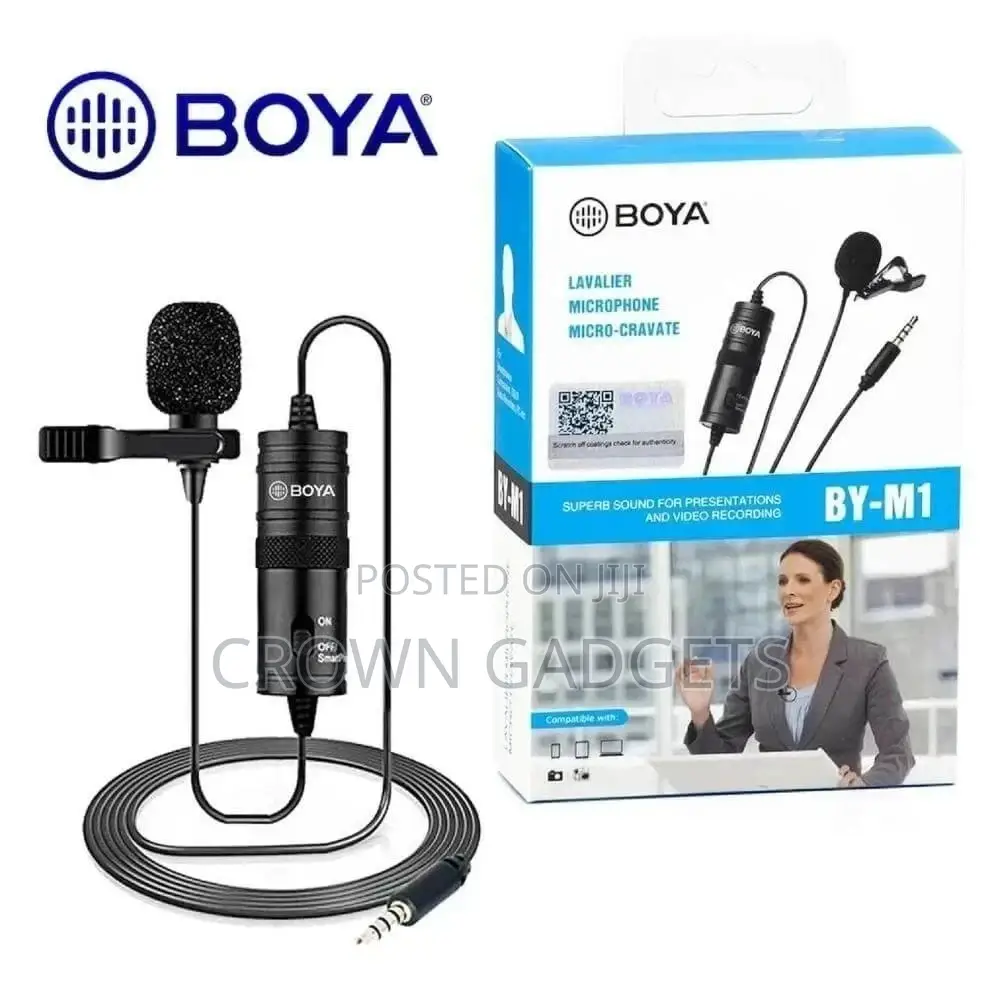 BOYA (BY-M1) Omni Directional Lavalier Microphone