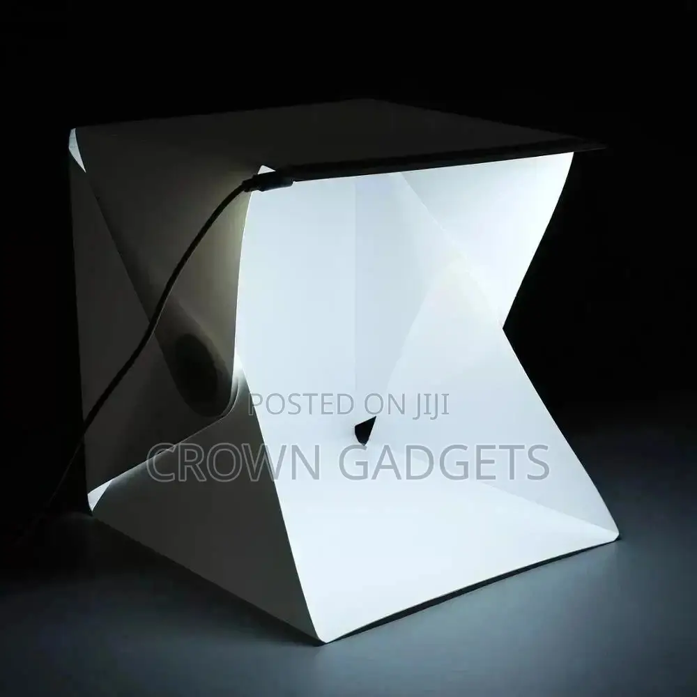 White Photo Studio Lighting Cube Tent Kit 40 X 40CM
