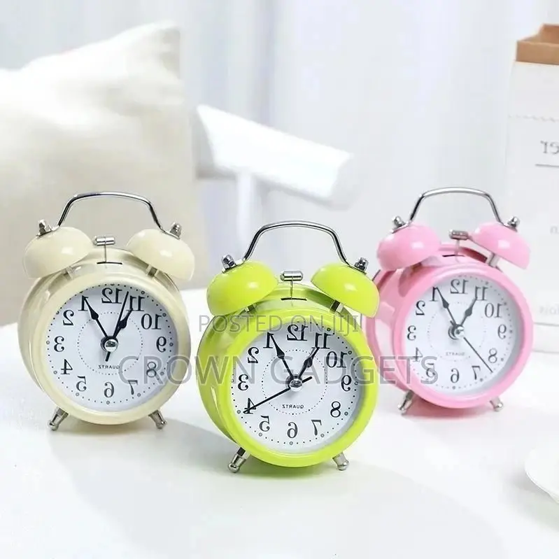 Twin Bell Alarm Clock (One Piece)