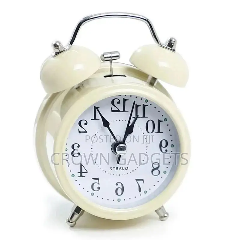 3.5'' Twin Bell Alarm Clock